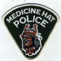 CANADA,ALBERTA,MEDICINE HAT POLICE 1